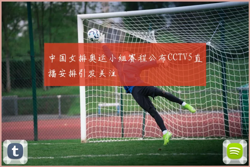 中国女排奥运小组赛程公布CCTV5直播安排引发关注